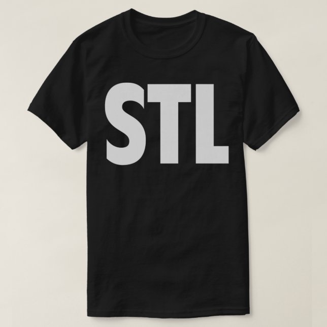 STL, St T-Shirt (Design Front)