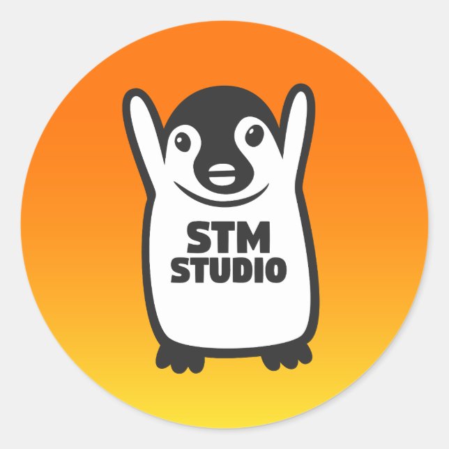 STM'S LOGO STICKER (Front)