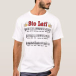 Sto Lat Polish Song With Beer Mugs T-Shirt<br><div class="desc">Sto Lat,  a Polish phrase which literally means 'One Hundred Years',  is often used in Poland to wish someone good fortune. It is also a traditional Polish song that is sung to express good wishes.</div>