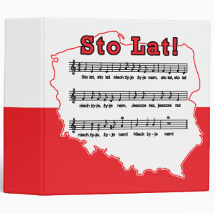 Sto Lat! Song Polish Map Binder