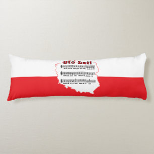 Sto Lat! Song Polish Map Body Pillow