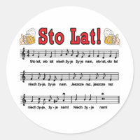 Sto Lat! Song With Beer Mugs