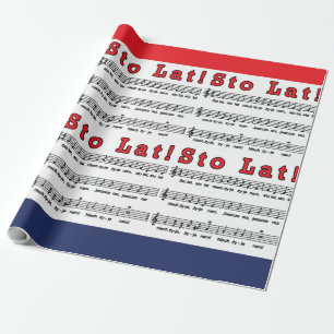 Sto Lat! Song Wrapping Paper