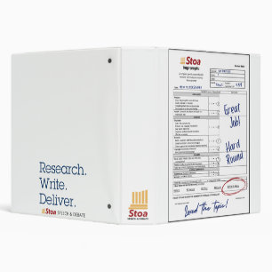 Stoa 5th and Below Binder