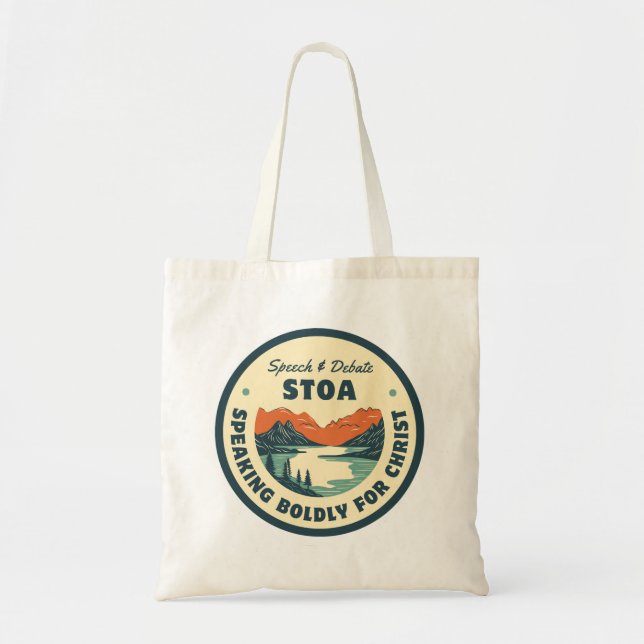 Stoa Mountain Tote  (Front)