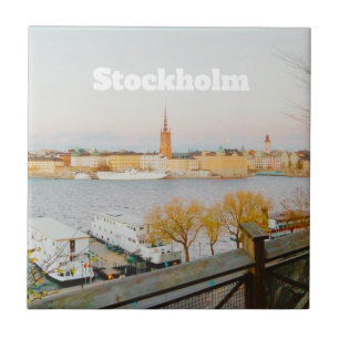 Stocholm, Sweden souvenir Tile