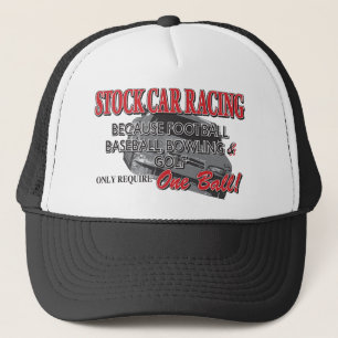 Stock Car Racing Trucker Hat