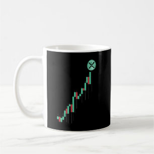 Stock Chart To The Moon Ripple XRP Crypto Coin Coffee Mug
