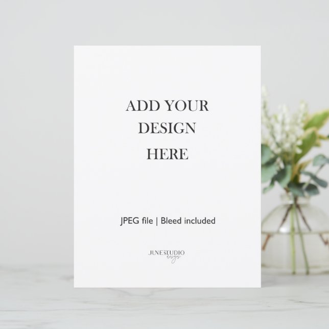 stock de carte de 8,5 x 11 pouces, 110 livres, pag (Debout devant)