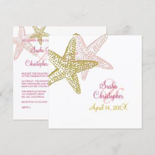 stock des invitations à se marier sur la plage/spe