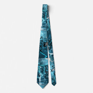 STOCK EXCHANGE GURU by PEAF DOVE© Billionaire Neck Tie