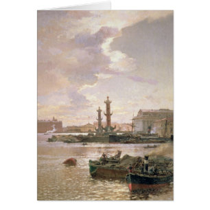 Stock Exchange in St. Petersburg, 1891