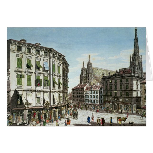 Stock-im-Eisen-Platz, with St. Stephan's (Front Horizontal)