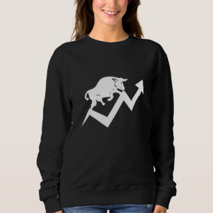 Stock Investor Stock Exchange Bull Bear Capitalism Sweatshirt