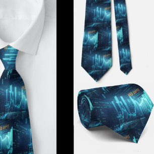 Stock Market Broker Financial Planner Neckties