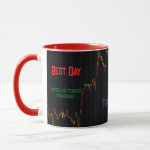 Stock Market Candlestick Chart Best Day Trader Mug