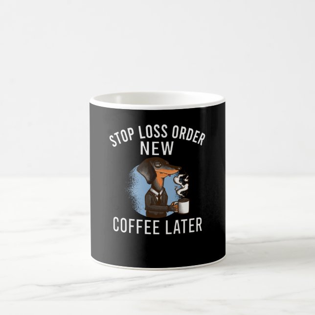 Stock Market Design Gift For Trader Coffee Mug (Center)