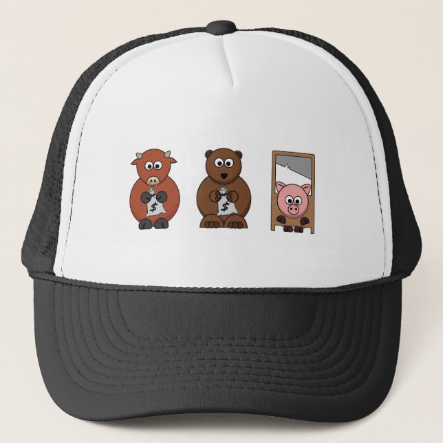 Stock Market Inspired Designs Trucker Hat (Front)