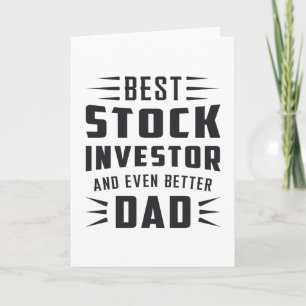 Stock Market Stock Investor Bull Trader Trading Card