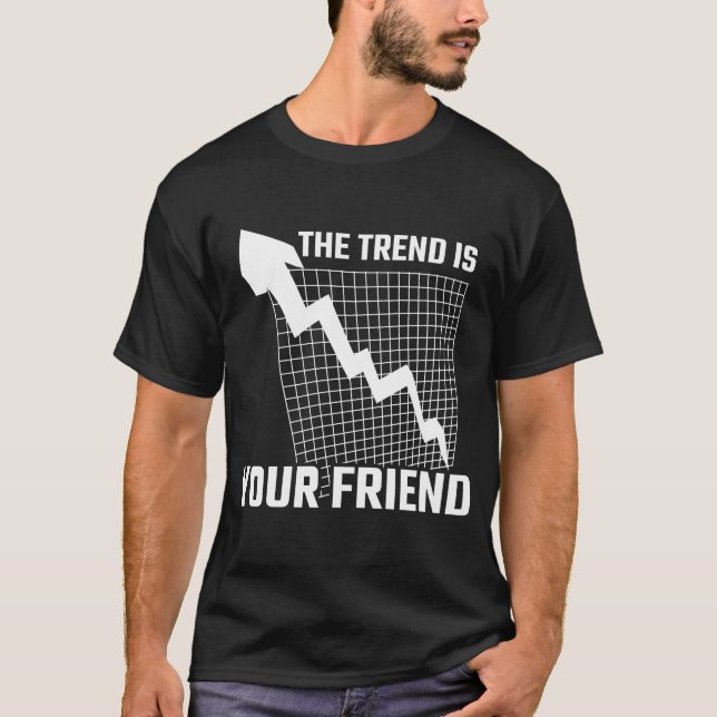 Stock Market Trader Exchange Money Investor T-Shirt (Front)