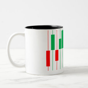 Stock Market Tshirt Two-Tone Coffee Mug