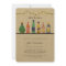 Stock the bar wedding shower invitation
