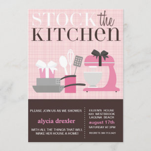 Stock the Kitchen Invitation