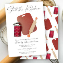 Stock the Kitchen Pantry Bridal Shower
