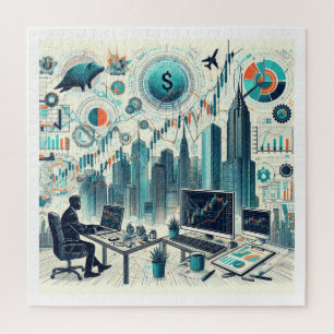 Stock Trading Jigsaw Puzzle