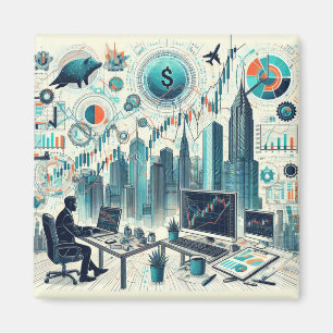 Stock Trading Magnet