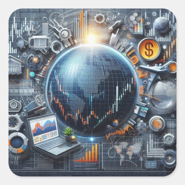 Stock Trading Sticker (Front)