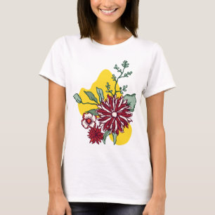 Stock Up on Floral Women's T-Shirts Today