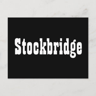 Stockbridge Autograph Collectors Card