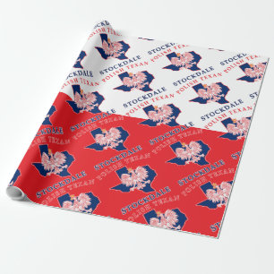Stockdale Polish Texan Wrapping Paper