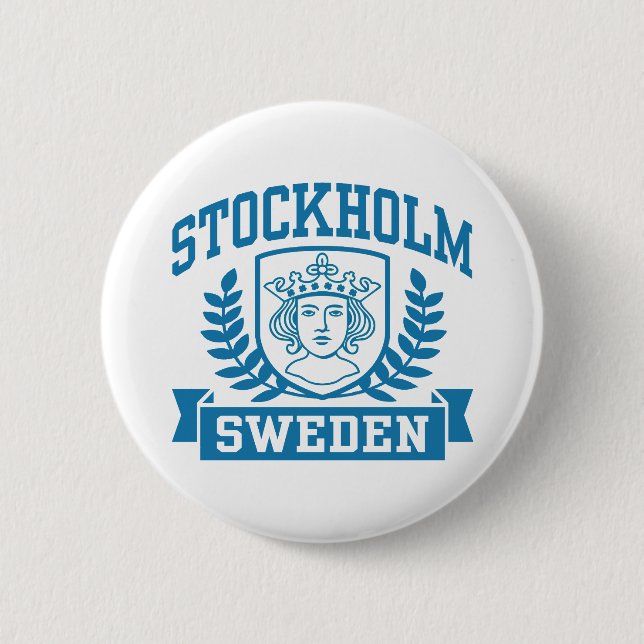 Stockholm 2 Inch Round Button (Front)