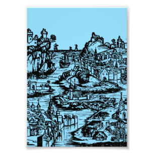 Stockholm capital and most populous city of Sweden Photo Print