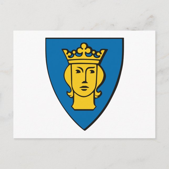 Stockholm Coat of Arms Postcard (Front)