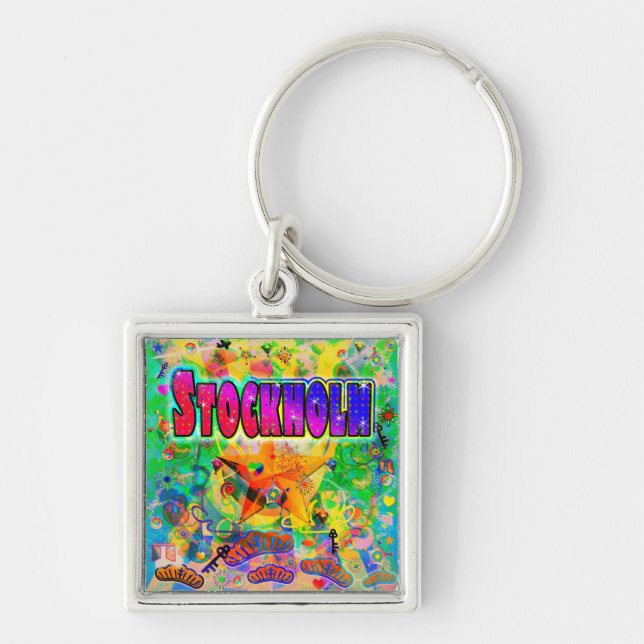 Stockholm Epoch Hour Keychain (Front)