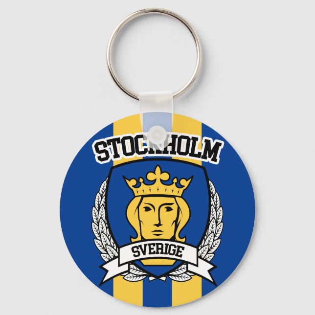 Stockholm Keychain (Front)