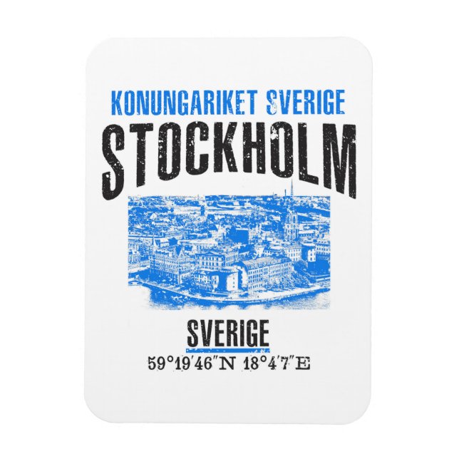 Stockholm Magnet (Vertical)