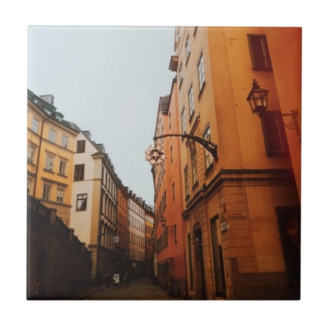 Stockholm Old Town Tile (Front)