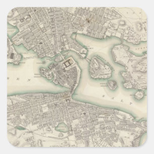 Stockholm Square Sticker