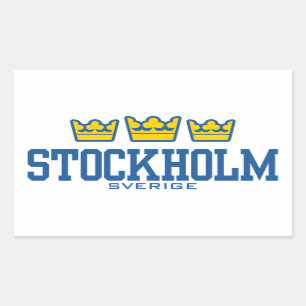 Stockholm Sverige Sticker