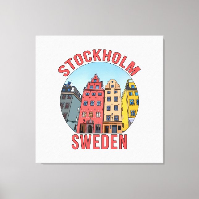 Stockholm Sweden Canvas Print (Front)