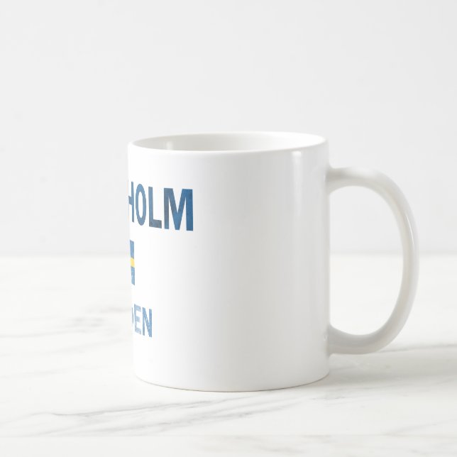 Stockholm Sweden Designs Coffee Mug (Right)