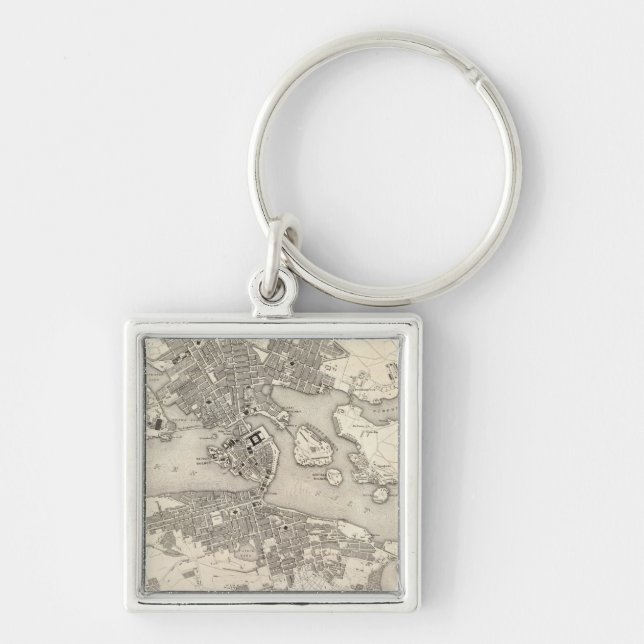 Stockholm, Sweden Keychain (Front)