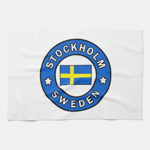 Stockholm Sweden Kitchen Towel