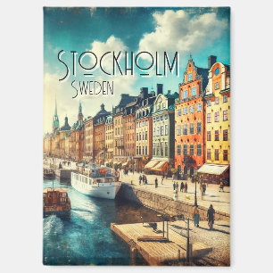 Stockholm, Sweden Magnet