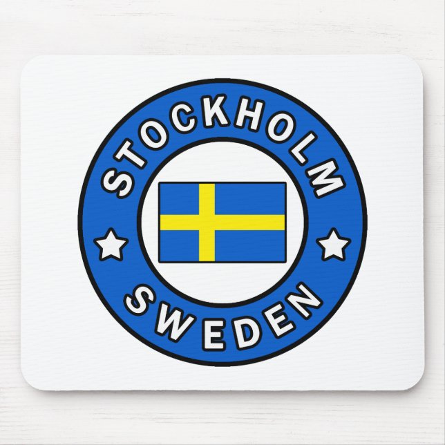Stockholm Sweden Mouse Pad (Front)