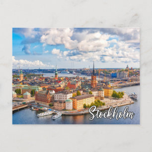 Stockholm, Sweden Postcard
